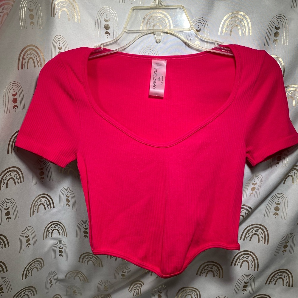 One Step Ahead Bold Red Apparel